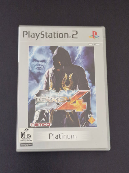 PlayStation 2 Game – Tekken 4 – PS2 PAL Platinum – Complete – Pre-Owned