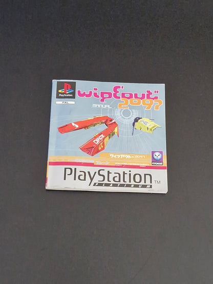Wipeout 2097 (PAL) Platinum - PlayStation 1 - Complete With Manual - Good Condition