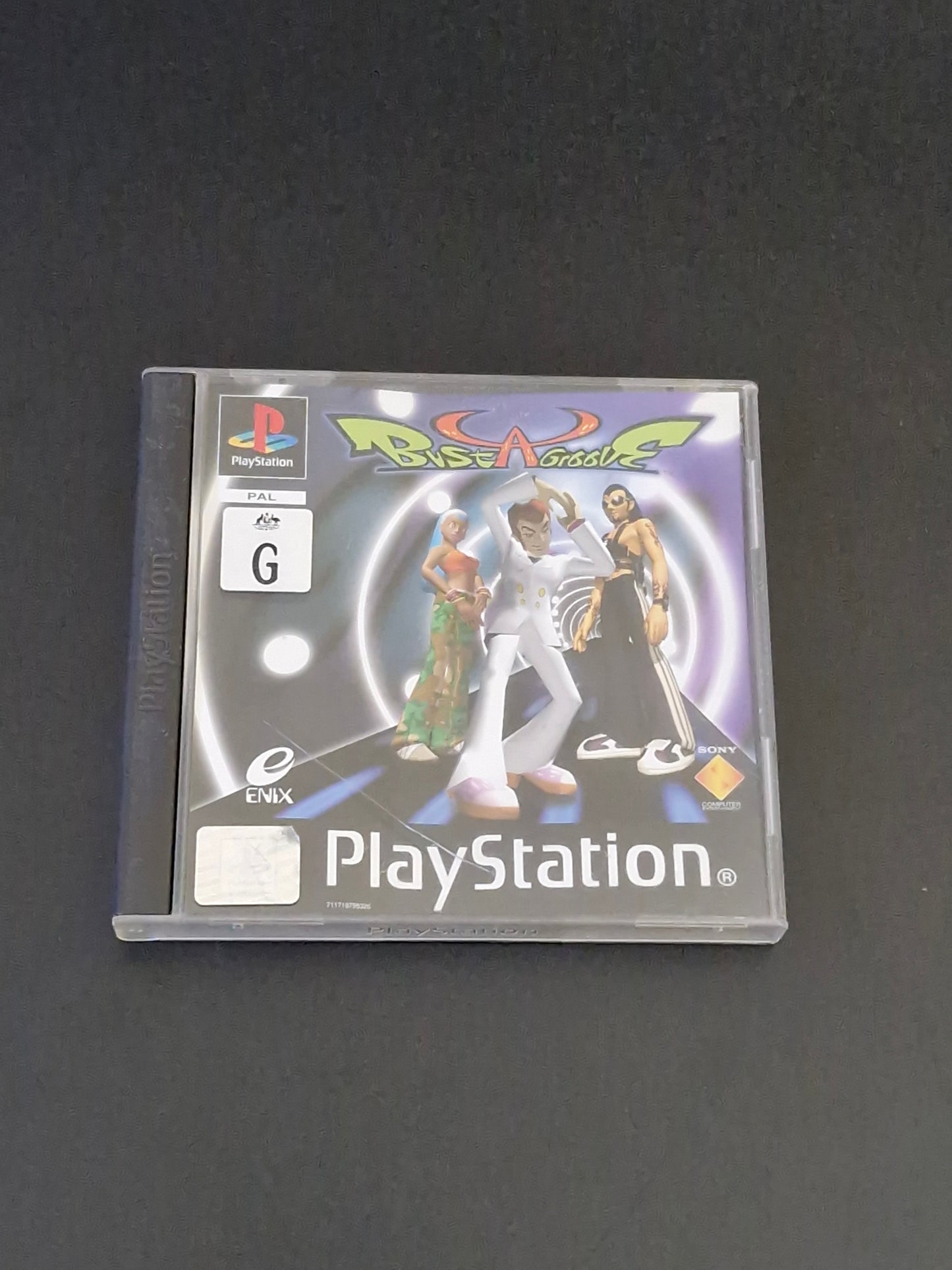 Bust A Groove (PAL) Black Label - PlayStation 1 - Complete With Manual - Excellent Condition