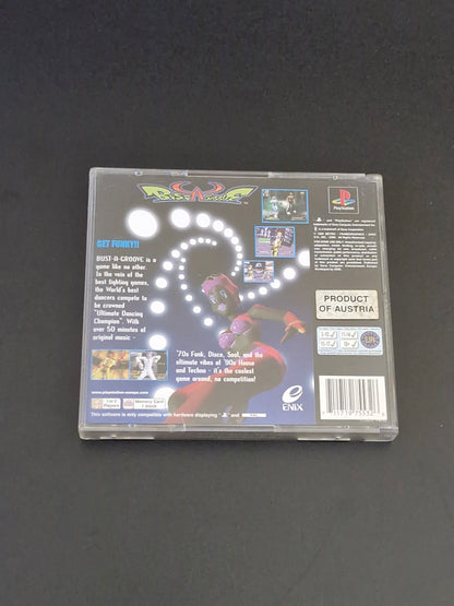 Bust A Groove (PAL) Black Label - PlayStation 1 - Complete With Manual - Excellent Condition