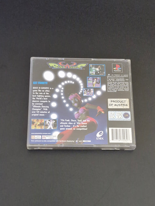 Bust A Groove (PAL) Black Label - PlayStation 1 - Complete With Manual - Excellent Condition