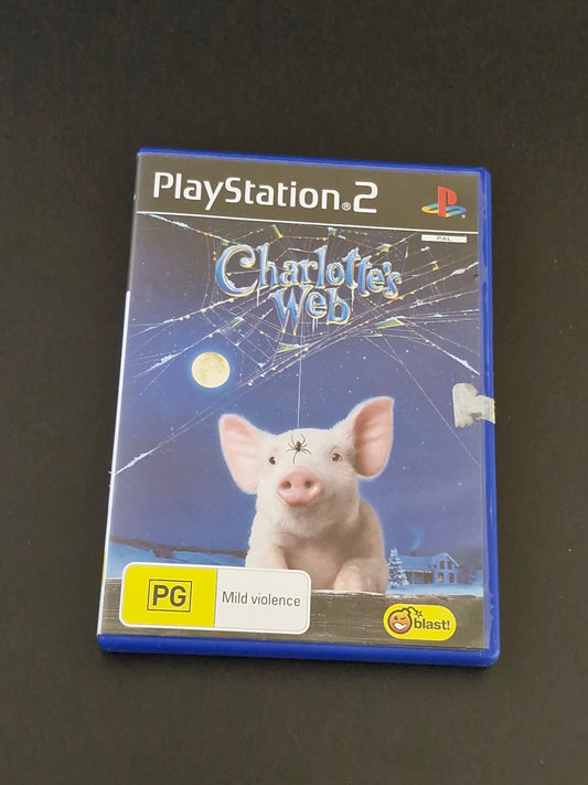 Charlotte's Web (PAL) - PlayStation 2 - Complete With Manual - Excellent Condition