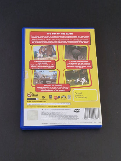 Charlotte's Web (PAL) - PlayStation 2 - Complete With Manual - Excellent Condition