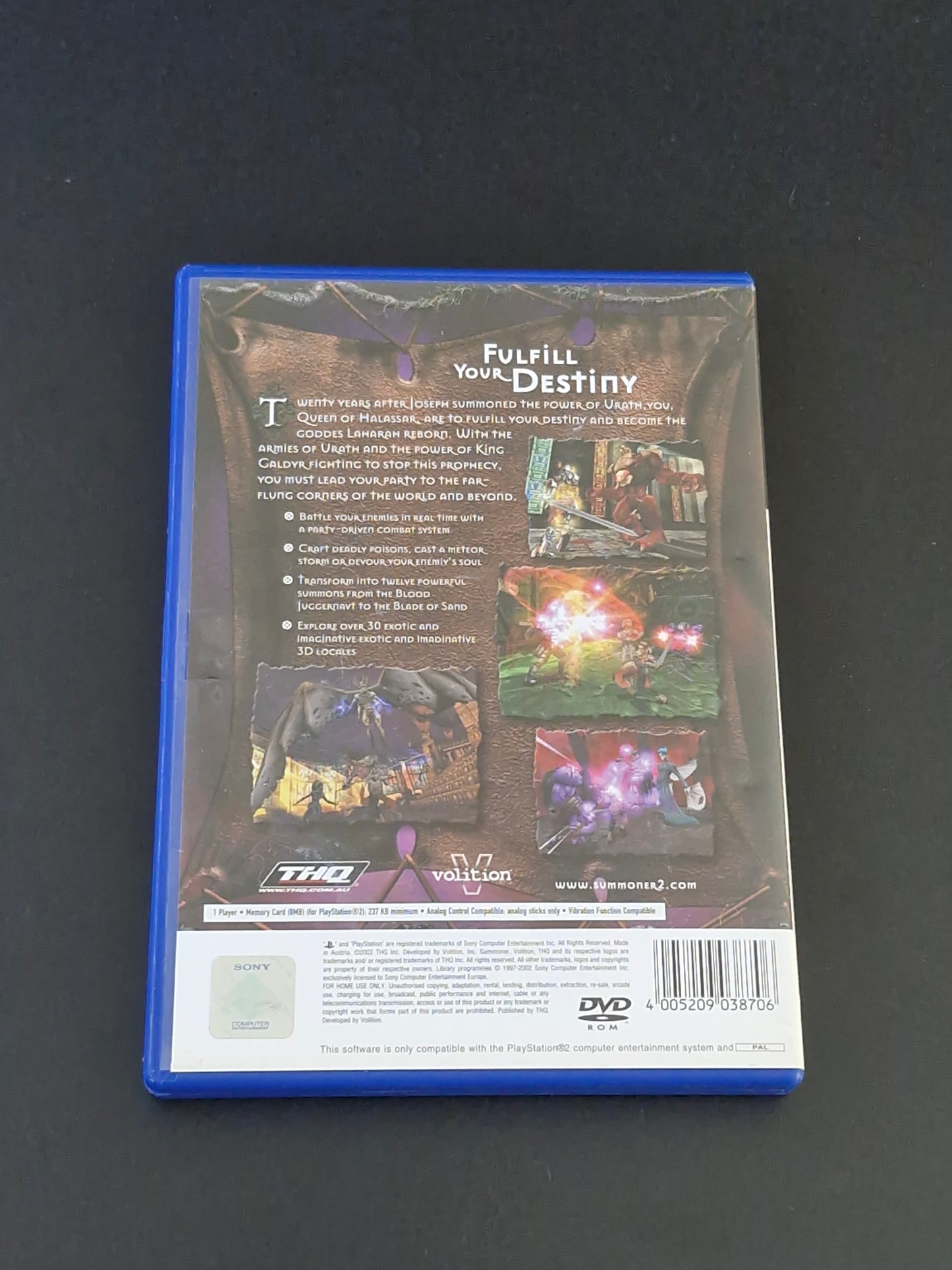 Summoner 2 (PAL) - PlayStation 2 - Complete With Manual - Excellent Condition
