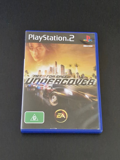 Need for Speed: Undercover (PAL) - PlayStation 2 - Complete With Manual - Excellent Condition