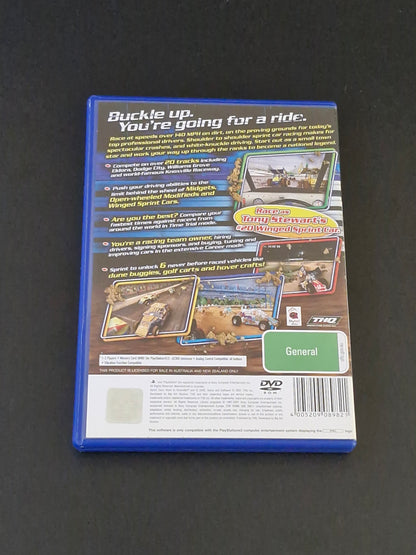 Sprint Cars: Road to Knoxville (PAL) - PlayStation 2 - Complete With Manual - Excellent Condition
