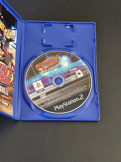 Sprint Cars: Road to Knoxville (PAL) - PlayStation 2 - Complete With Manual - Excellent Condition