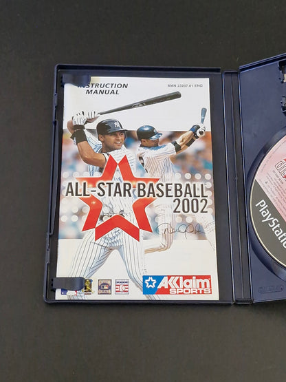 All-Star Baseball 2002 (PAL) - PlayStation 2 - Complete With Manual - Excellent Condition