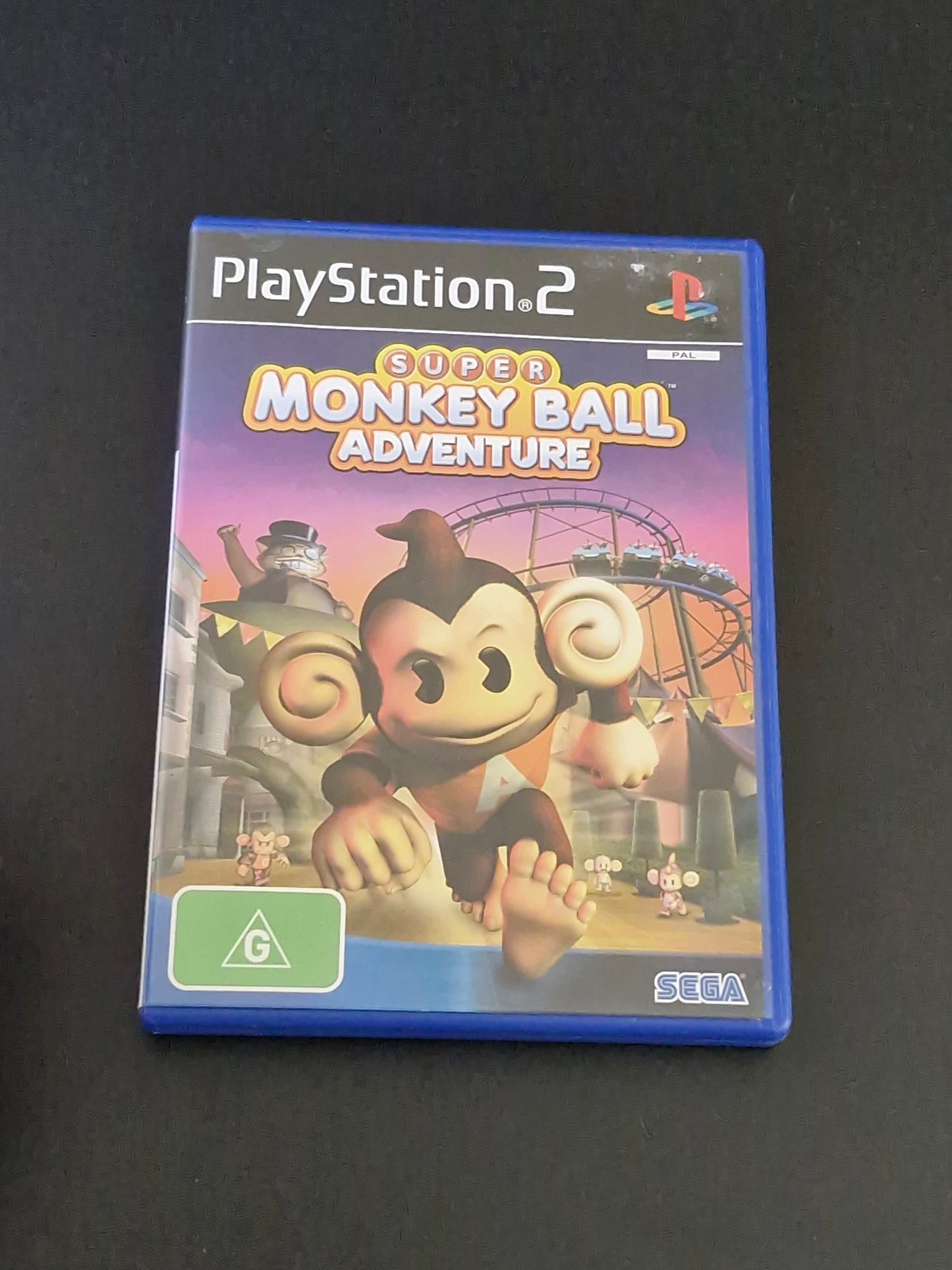 Super Monkey Ball Adventure (PAL) - PlayStation 2 - Complete With Manual - Excellent Condition