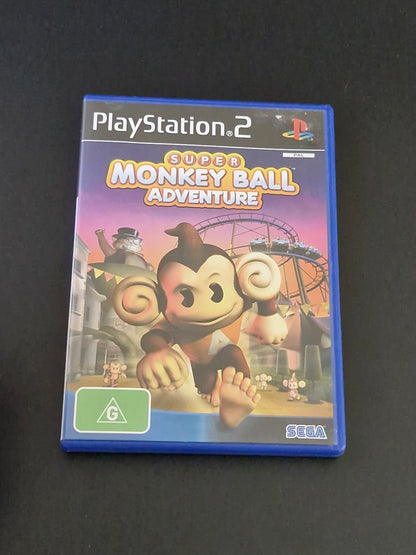 Super Monkey Ball Adventure (PAL) - PlayStation 2 - Complete With Manual - Excellent Condition