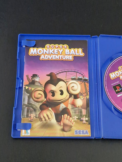 Super Monkey Ball Adventure (PAL) - PlayStation 2 - Complete With Manual - Excellent Condition