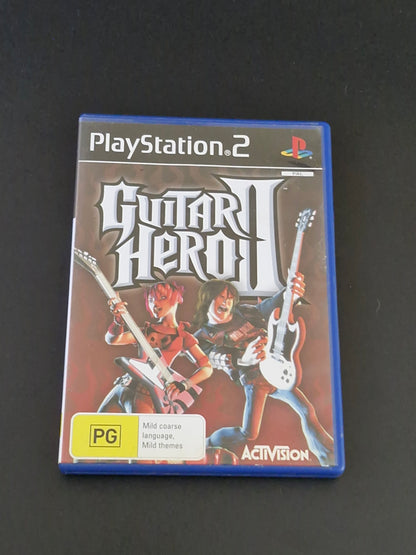 Guitar Hero II (PAL) - PlayStation 2 - Complete With Manual - Excellent Condition