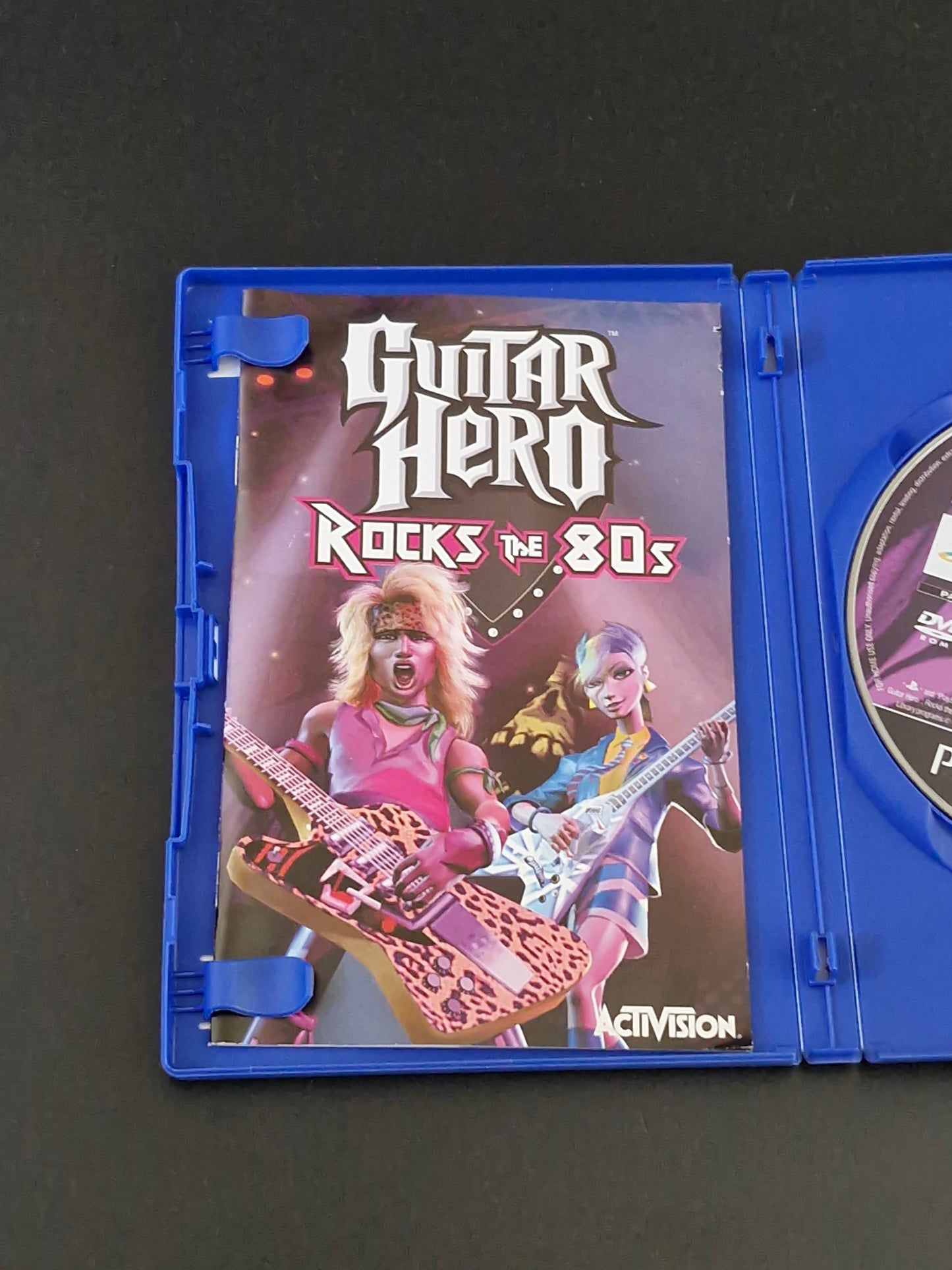 Guitar Hero: Rocks the 80s (PAL) - PlayStation 2 - Complete With Manual - Excellent Condition