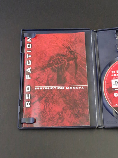 Red Faction (PAL) - PlayStation 2 - Complete With Manual - Excellent Condition