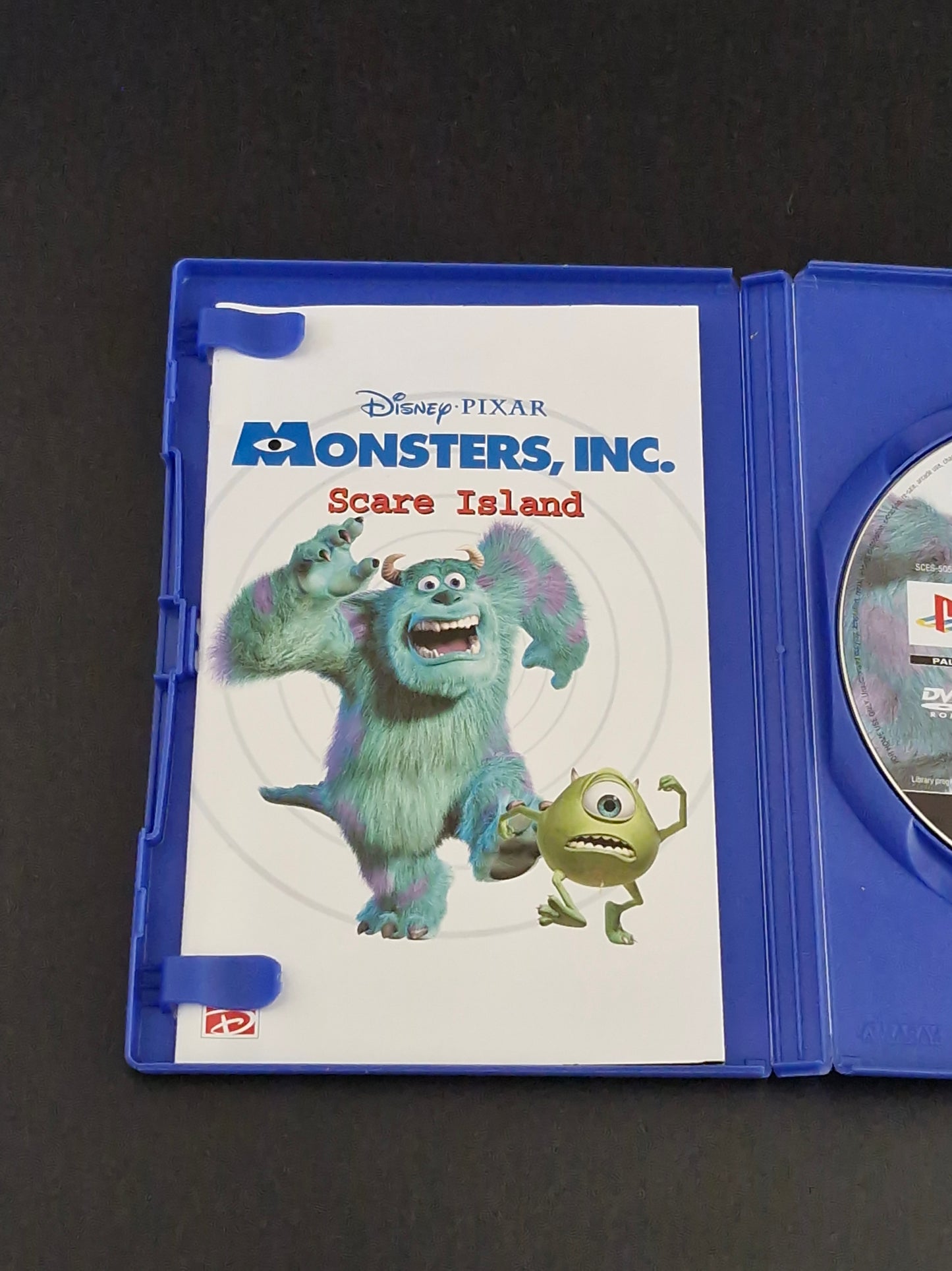 Monsters Inc. - Scare Island (PAL) - PlayStation 2 - Complete With Manual - Excellent Condition