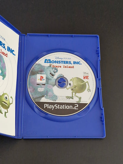 Monsters Inc. - Scare Island (PAL) - PlayStation 2 - Complete With Manual - Excellent Condition