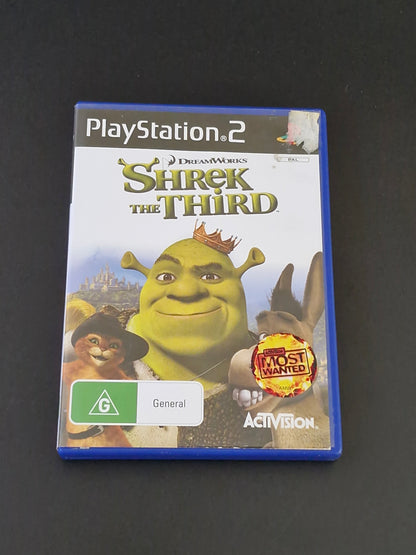 Shrek The Third (PAL) - PlayStation 2 - Complete With Manual - Excellent Condition