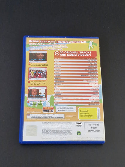 SingStar Party Hits (PAL) - PlayStation 2 - Complete With Manual - Excellent Condition