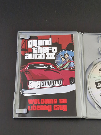 Grand Theft Auto III - Platinum (PAL) - PlayStation 2 - Complete With Manual - Excellent Condition