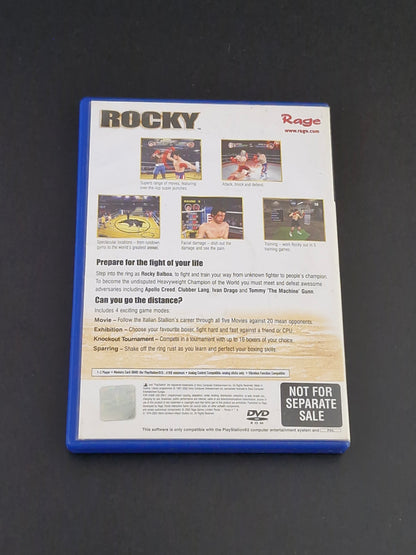 Rocky (PAL) - PlayStation 2 - Complete With Manual - Excellent Condition