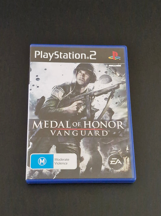 Medal of Honor: Vanguard (PAL) - PlayStation 2 - Complete With Manual - Excellent Condition