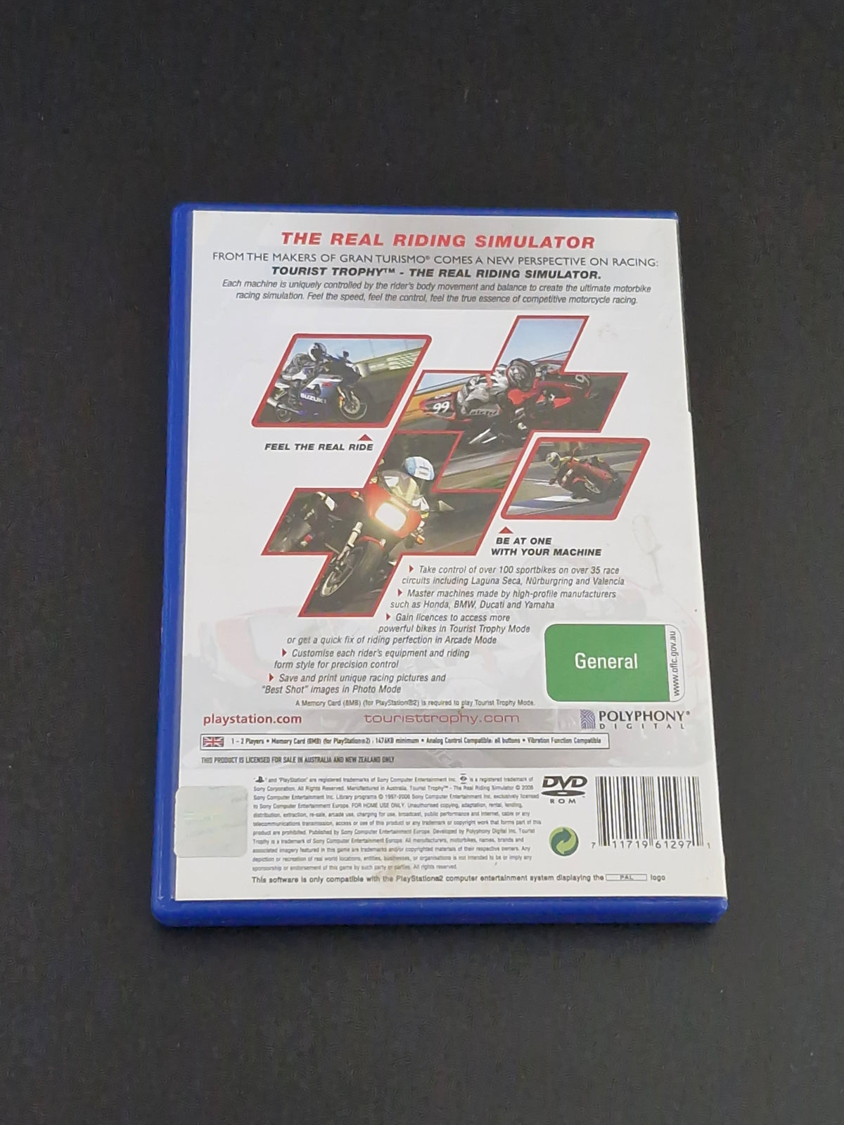 Tourist Trophy (PAL) - PlayStation 2 - Complete With Manual - Excellent Condition