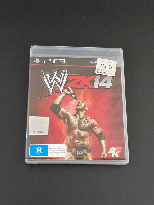 WWE 2K14 (PAL) - PlayStation 3 - Complete With Manual - Excellent Condition