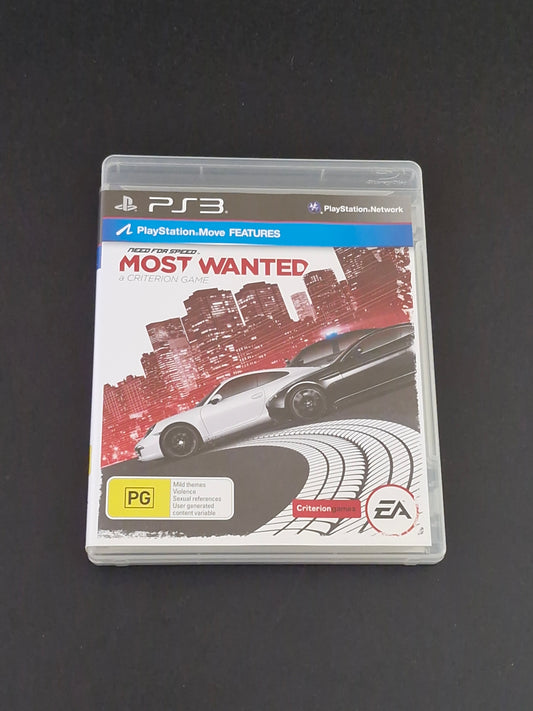 Need for Speed: Most Wanted (PAL) - PlayStation 3 - Complete With Manual - Excellent Condition
