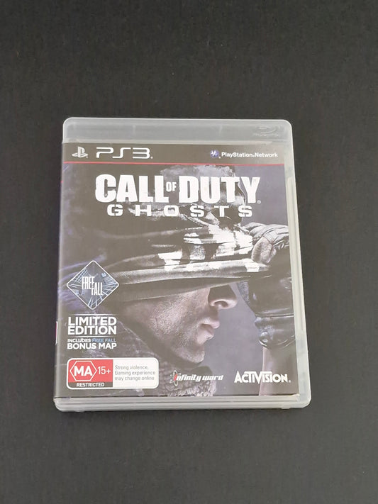 Call of Duty: Ghosts (PAL) - PlayStation 3 - Complete With Manual - Excellent Condition