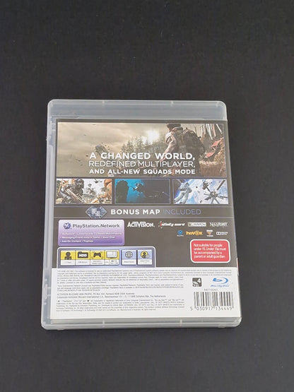 Call of Duty: Ghosts (PAL) - PlayStation 3 - Complete With Manual - Excellent Condition