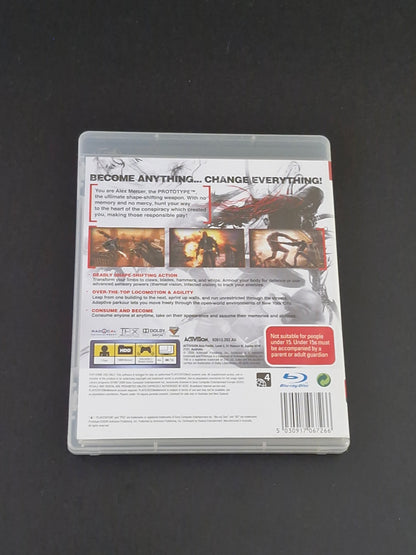 Prototype (PAL) - PlayStation 3 - Complete With Manual - Excellent Condition