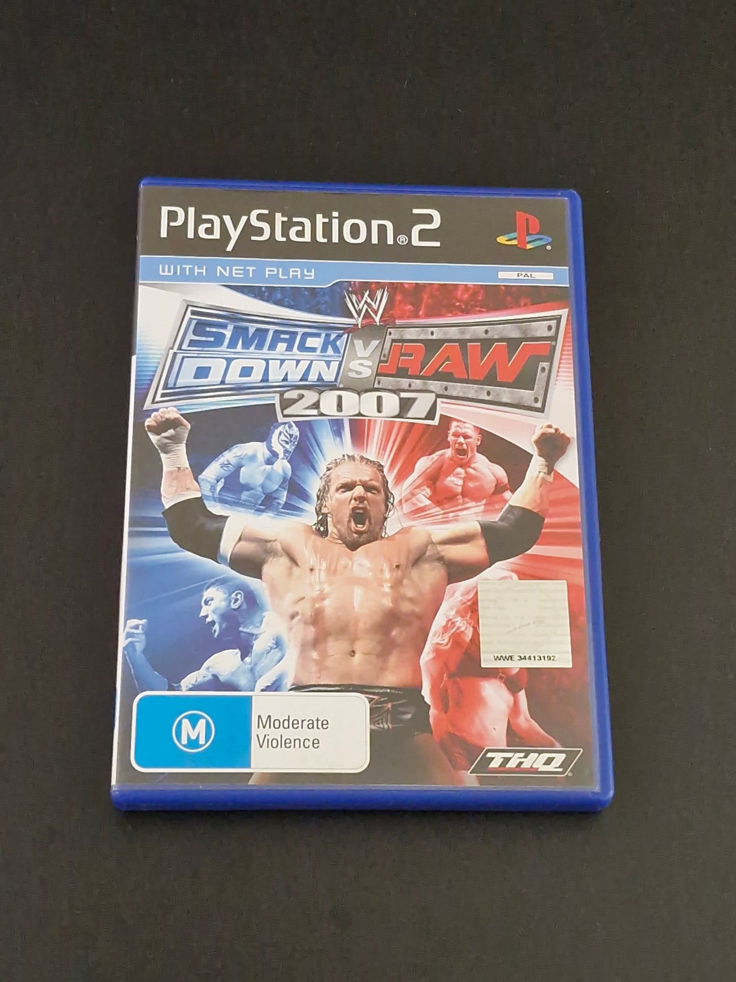 WWE: SmackDown vs. Raw 2007 (PAL) - PlayStation 2 - No Manual