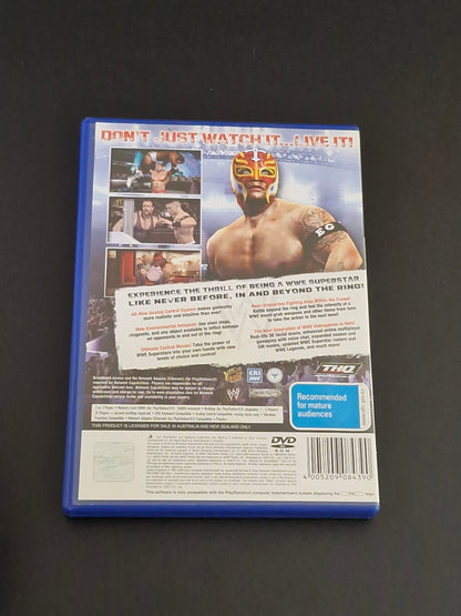 WWE: SmackDown vs. Raw 2007 (PAL) - PlayStation 2 - No Manual