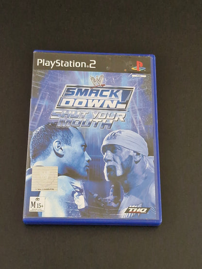SmackDown! Shut Your Mouth (PAL) - PlayStation 2 - No Manual