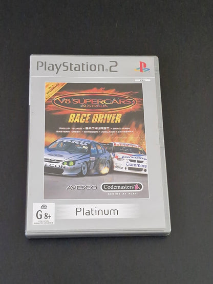 V8 Supercars: Race Driver (PAL) Platinum - PlayStation 2