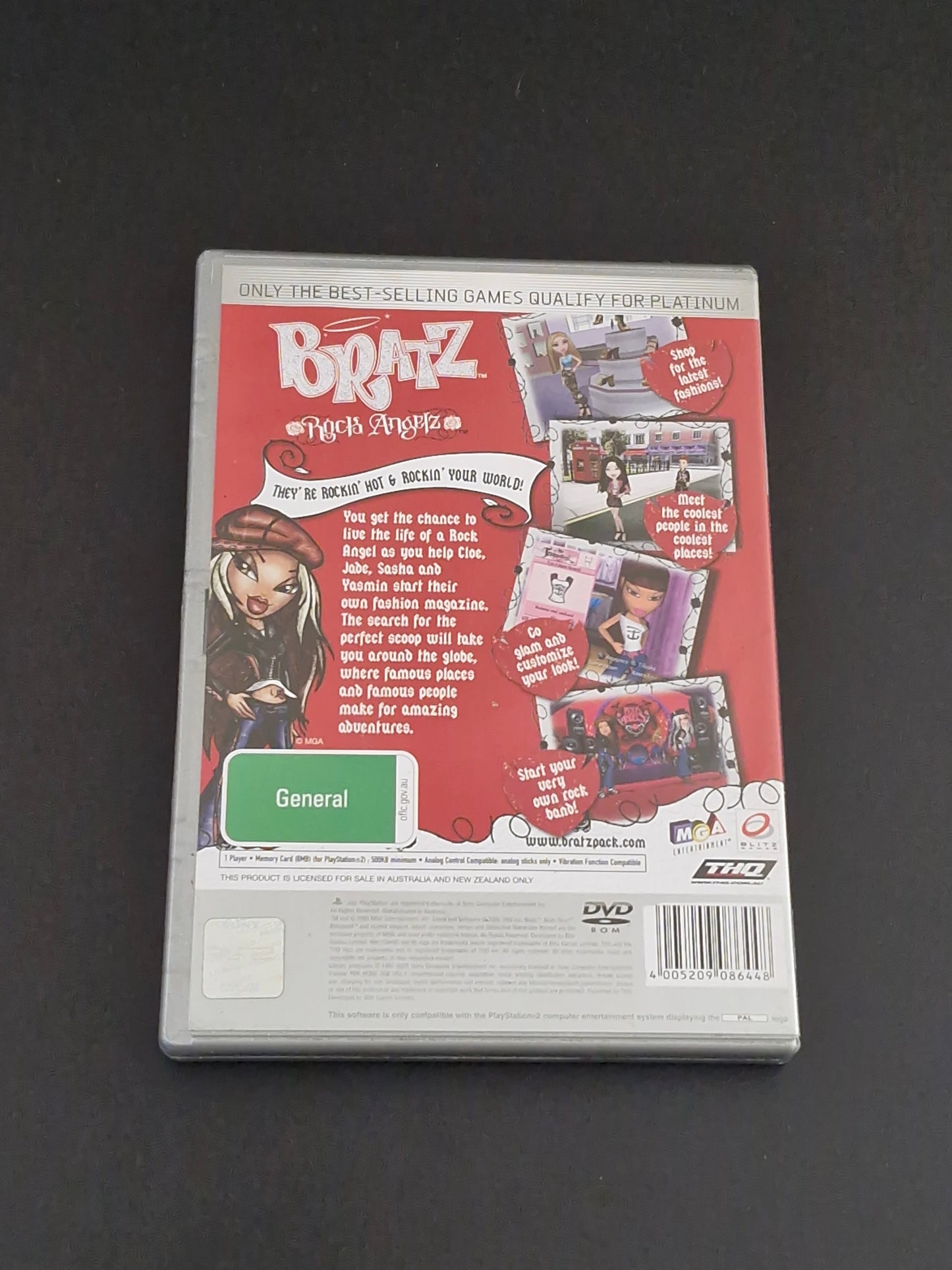Bratz: Rock Angelz (PAL) Platinum - PlayStation 2