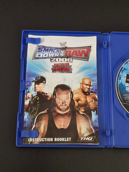 WWE: SmackDown vs. Raw 2008 (PAL) - PlayStation 2
