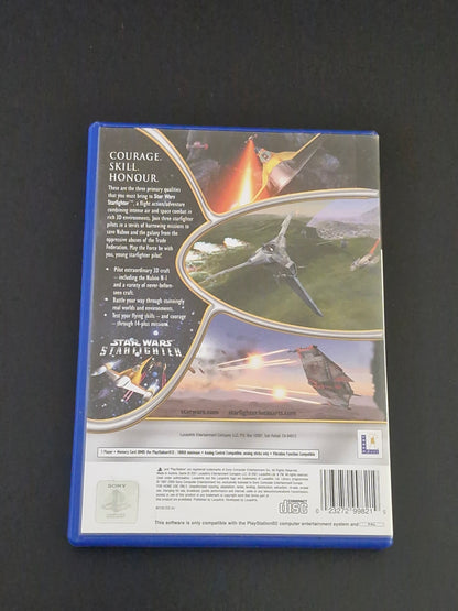 Star Wars: Starfighter (PAL) - PlayStation 2 - No Manual