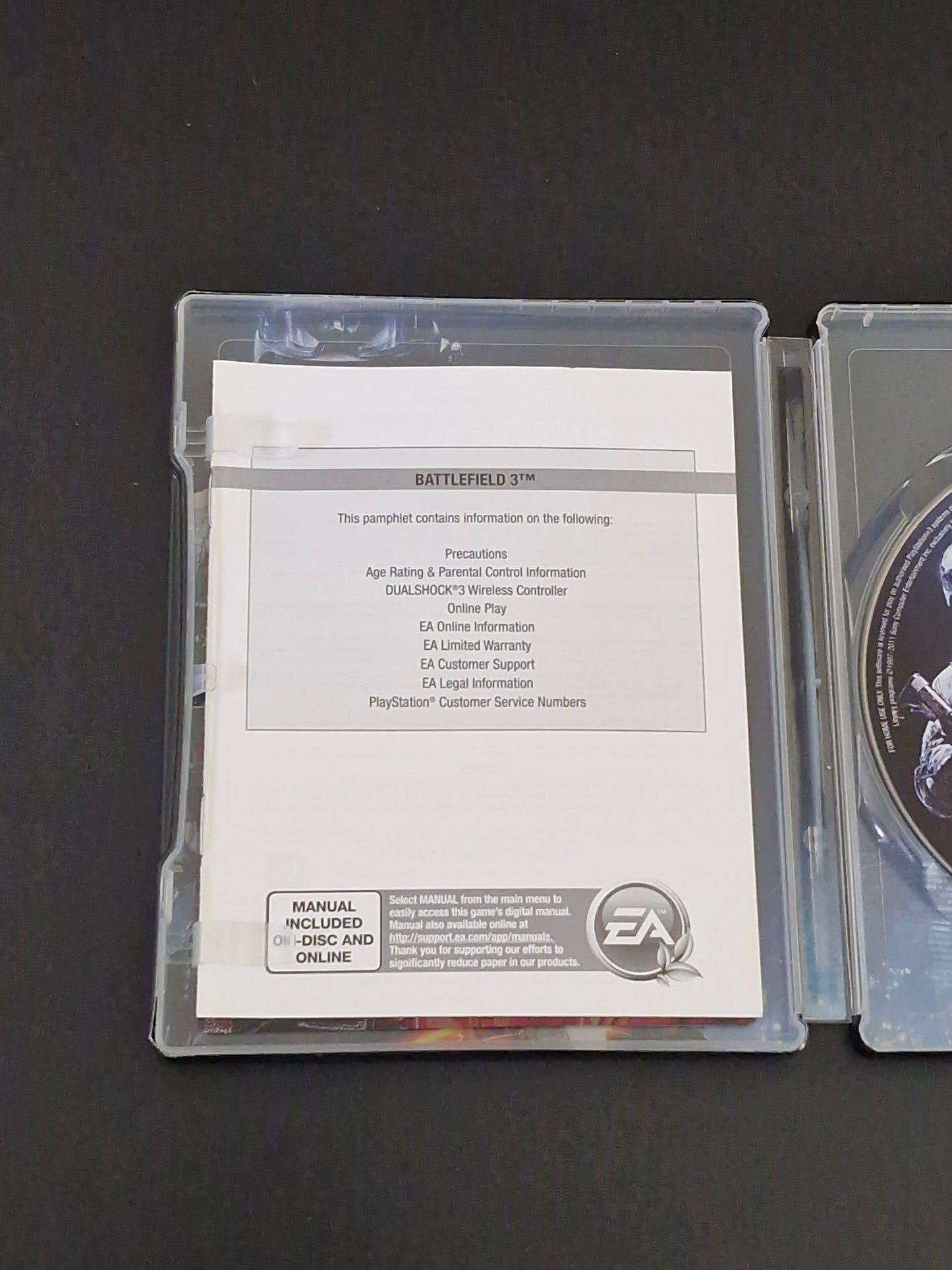 Battlefield 3 Limited Edition Steelbook (PAL) - PlayStation 3