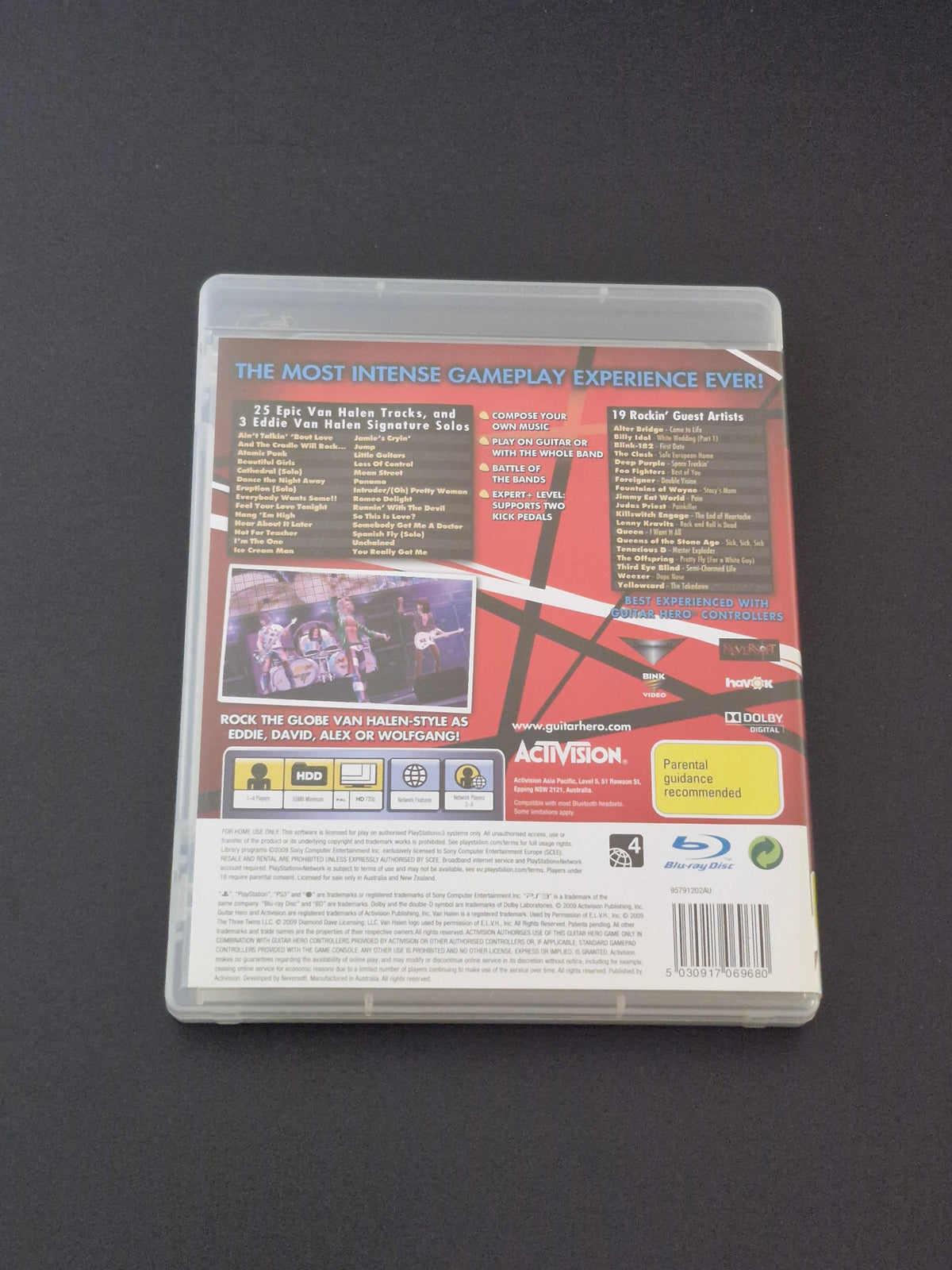 Guitar Hero: Van Halen (PAL) - PlayStation 3