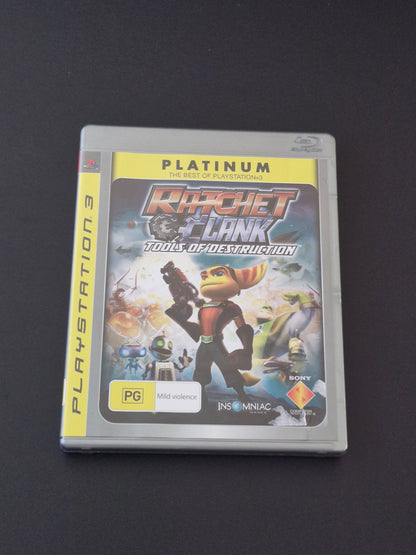 Ratchet &amp; Clank: Tools of Destruction Platinum (PAL) - PlayStation 3