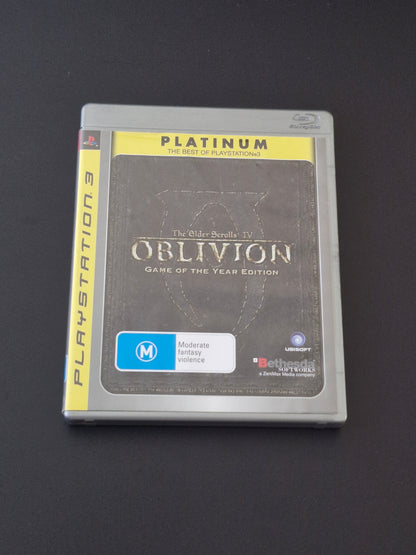The Elder Scrolls IV: Oblivion Game of the Year Edition Platinum (PAL) - PlayStation 3