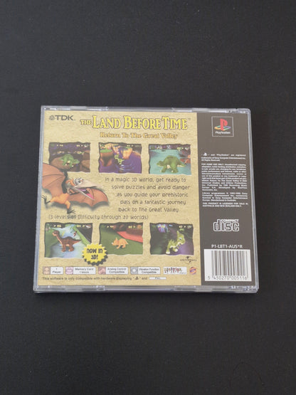 PlayStation 1 - The Land Before Time: Return to the Great Valley - PAL - Complete