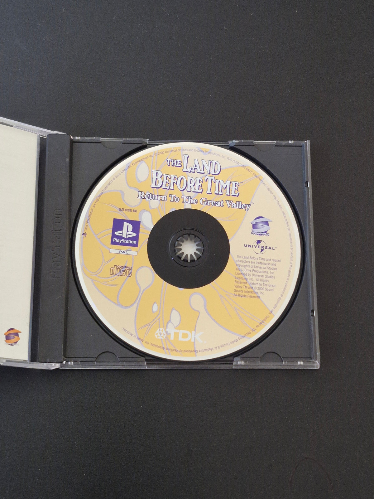 PlayStation 1 - The Land Before Time: Return to the Great Valley - PAL - Complete