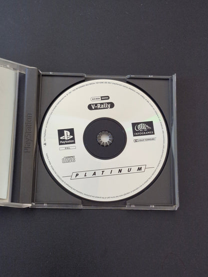 PlayStation 1 - V-Rally Championship Edition - PS1 PAL Platinum - Complete
