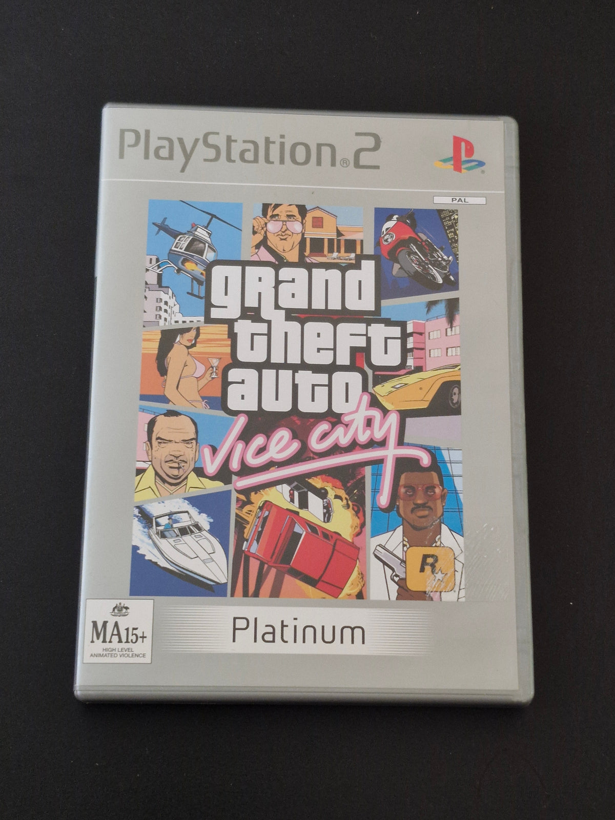 GTA: Vice City Platinum (PAL) - PlayStation 2