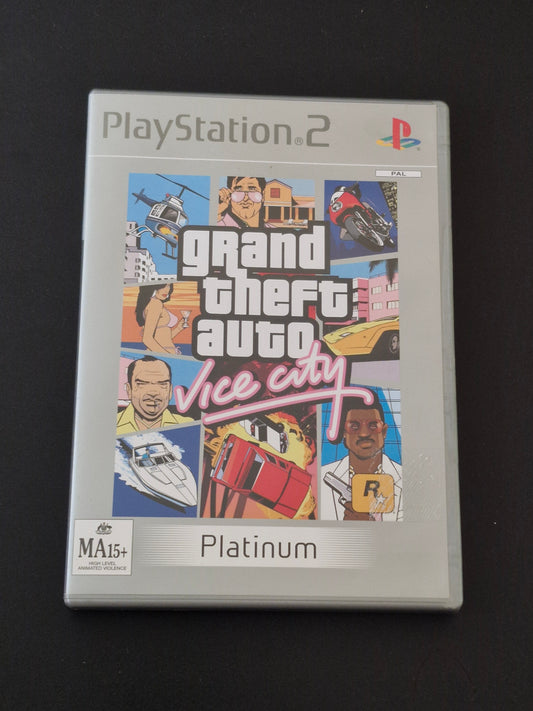 GTA: Vice City Platinum (PAL) - PlayStation 2
