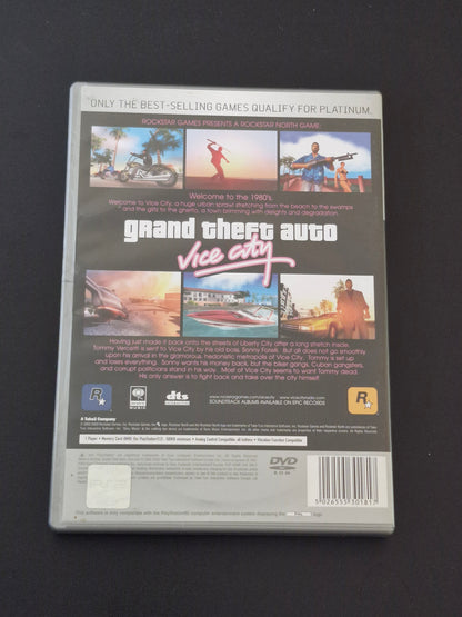 GTA: Vice City Platinum (PAL) - PlayStation 2