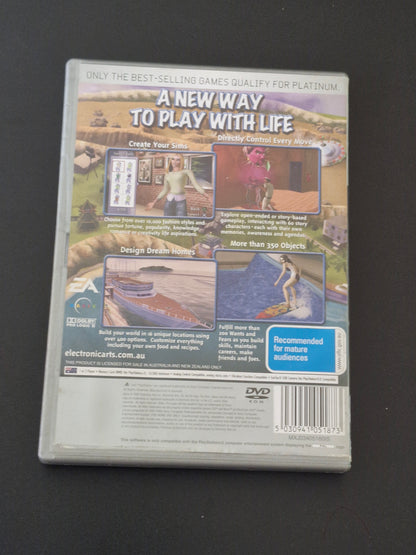 The Sims 2 Platinum (PAL) - PlayStation 2