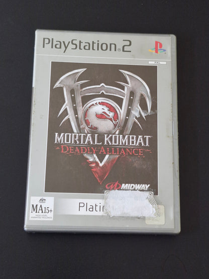 Mortal Kombat: Deadly Alliance Platinum (PAL) - PlayStation 2